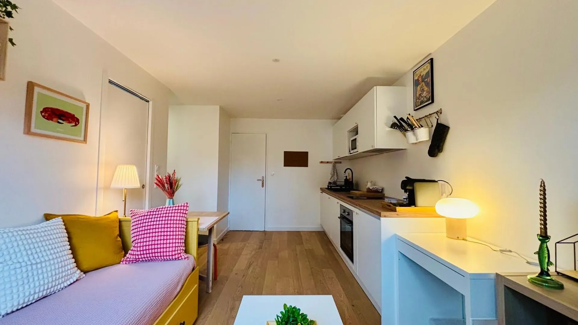 렌 T2 Au Calme - 5 Min A Pied De La Gare Et 10Min A Pied Du Centre Historique - Stationnement 아파트